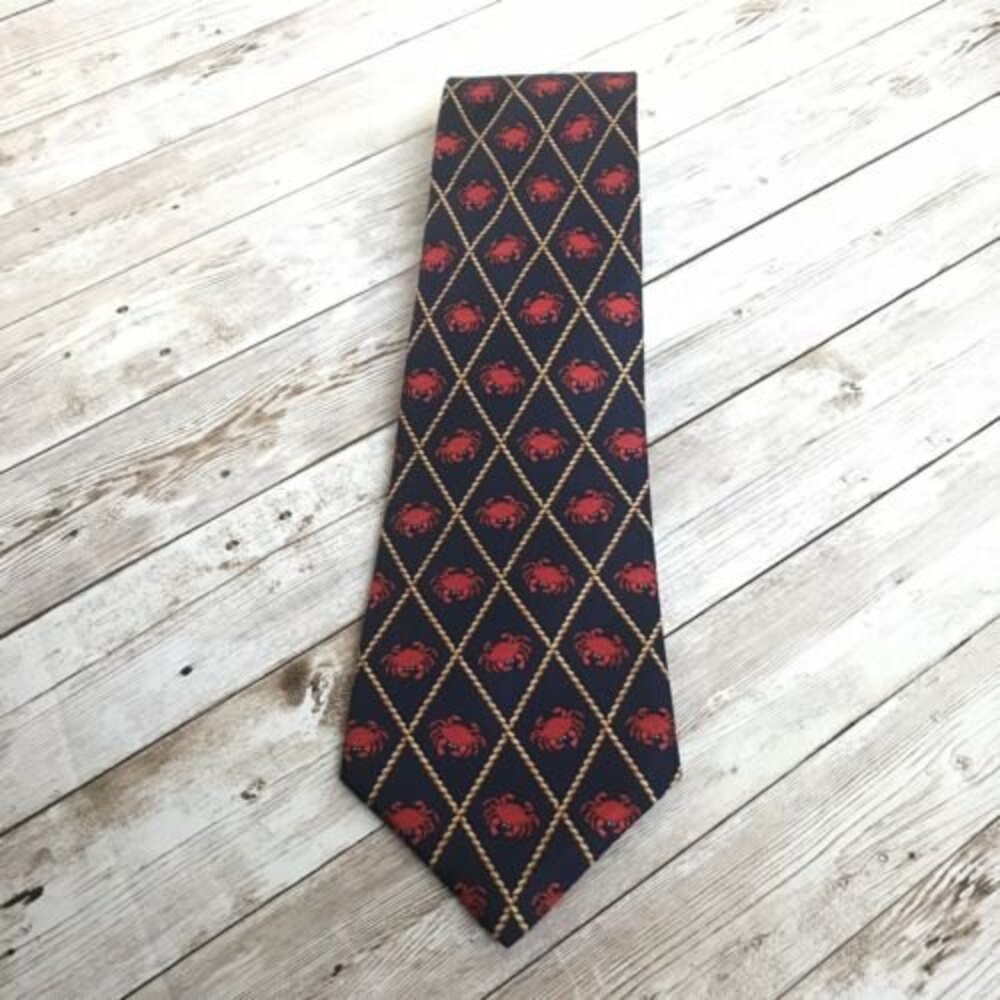 Alynn Neckwear Crabs Men's Neck Tie